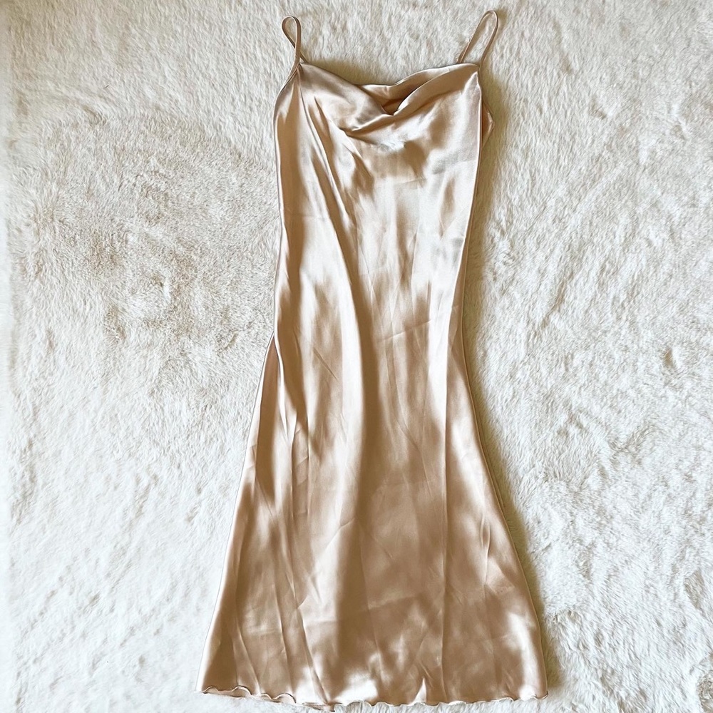 bebe Slip Blush Dress
